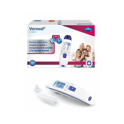Termometru 2 in 1 cu infrarosu - Veroval