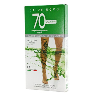 Ciorapi compresivi barbati pana pe gamba 13-17 mmHg (70 DEN)