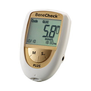 Analizor glicemie, colesterol si acid uric - Benecheck Gold Plus
