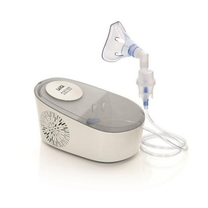 Aparat de aerosoli Laica NE2012, cu compartiment accesorii + Termometru flexibil Laica TH3601