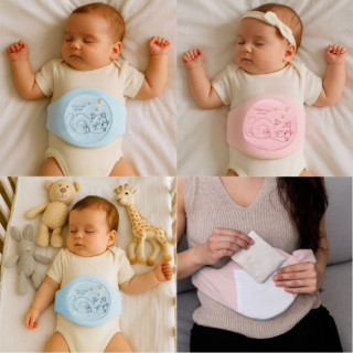 Centura anticolici cu samburi de cirese RedLine Burticel,...